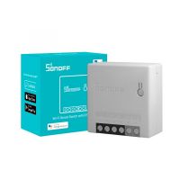 Sonoff Mini R2 WiFi-s, internetről távvezérelhető, kapcsolóaljzatba beépíthető okosrelé, DIY-üzemmód
